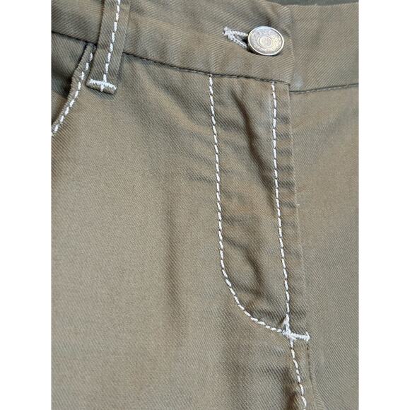 Women's Dolce & Gabbana Khaki Cotton Pants, Size 40, EUC - Picture 5 of 5